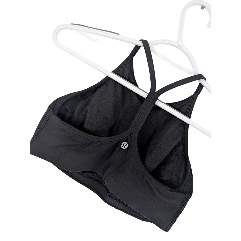 lululemon athletica Black Strappy Sports Bra